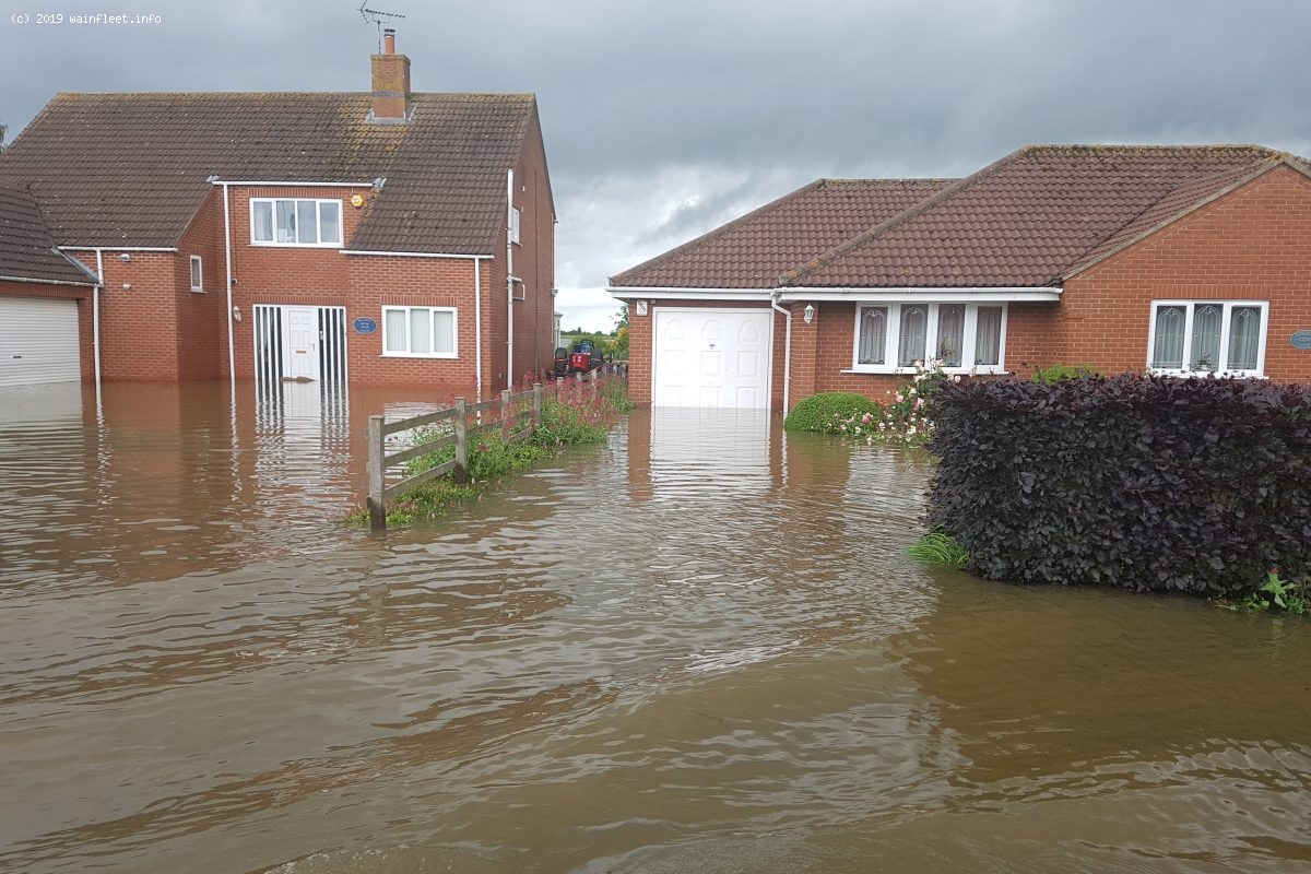 Wainfleet 2019 Floods and Relief Effort Wainfleet, Lincolnshire