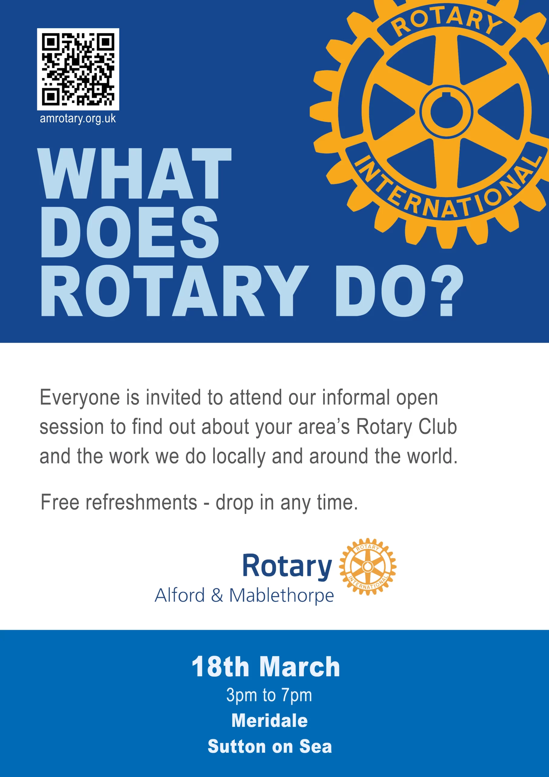 What Does Rotary Do? Mablethorpe, Lincolnshire